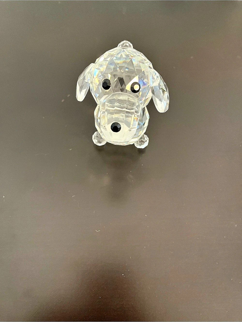 Swarovski  Poodle Crystal Dog Figurine Decor